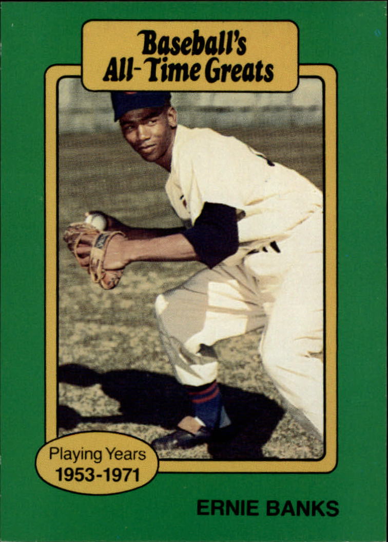 1987 Hygrade All-Time Greats #8A Ernie Banks