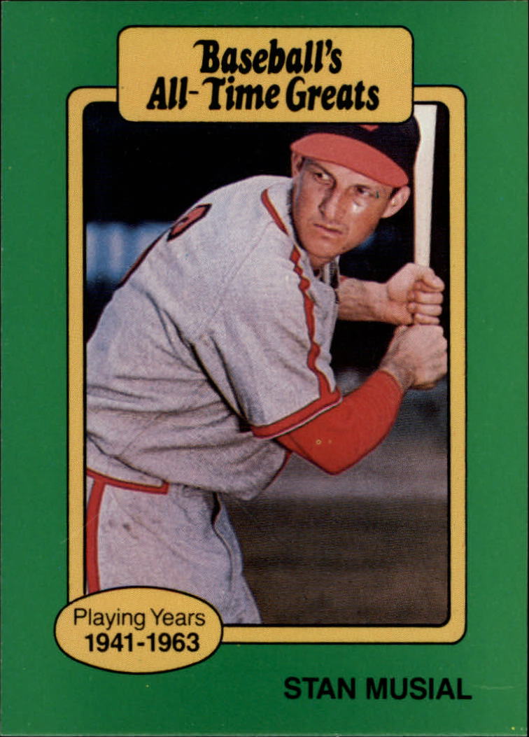 1987 Hygrade All-Time Greats #70 Stan Musial