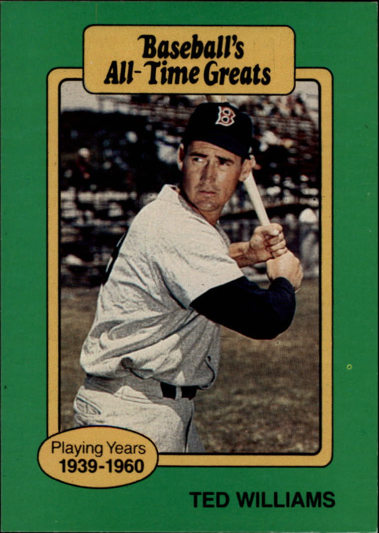 1987 Hygrade All-Time Greats #99 Ted Williams