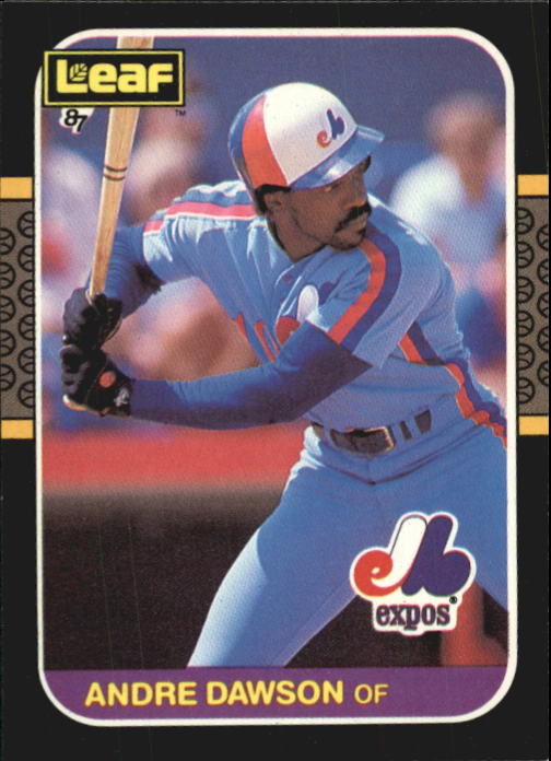 1987 Leaf/Donruss #212 Andre Dawson