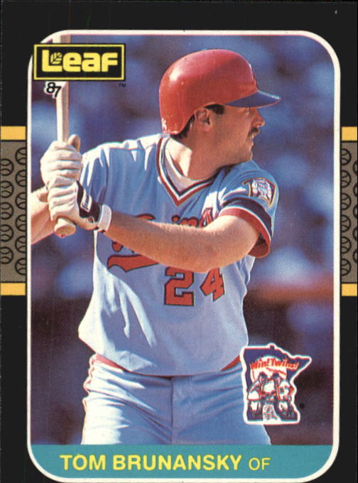 B2868- 1987 Leaf/Donruss Baseball Card #s 201-264 -You Pick- 15+ FREE US SHIP