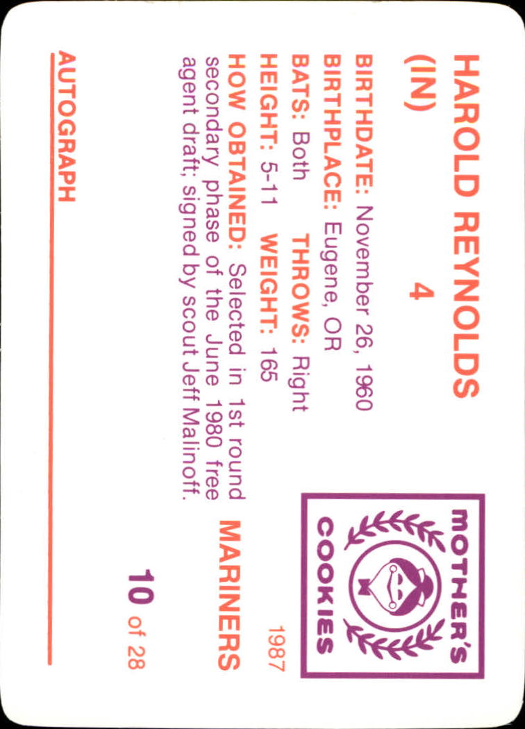 Tarjeta de galletas de madre de los Marineros B5992- 1987 #s 1-28 -Tú eliges- 15+ ENVÍO GRATUITO A EE. UU. - Imagen 21 de 57