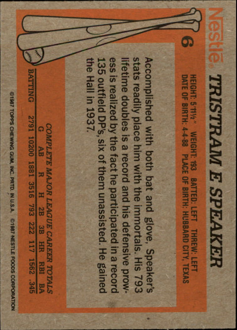 B2795- 1987 Nestle Dream Team Baseball Karten 1-33 -du Pick- 15 + Free US Schiff - Bild 11 von 55