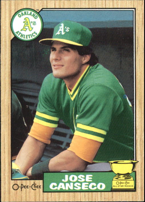 1987 O-Pee-Chee #247 Jose Canseco