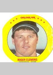 1987 Our Own Tea Discs #2 Roger Clemens