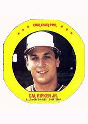 1987 Our Own Tea Discs #14 Cal Ripken
