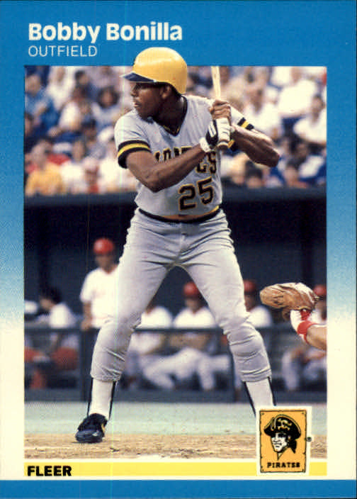 1987 Fleer Baseball Card #17 Kevin Mitchell RC