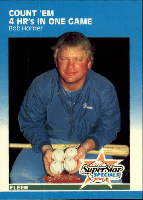 1981 Donruss #99 Bob Horner - MINT