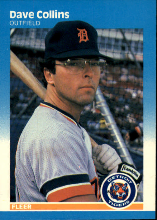 1987 Fleer Glossy #149 Dave Collins