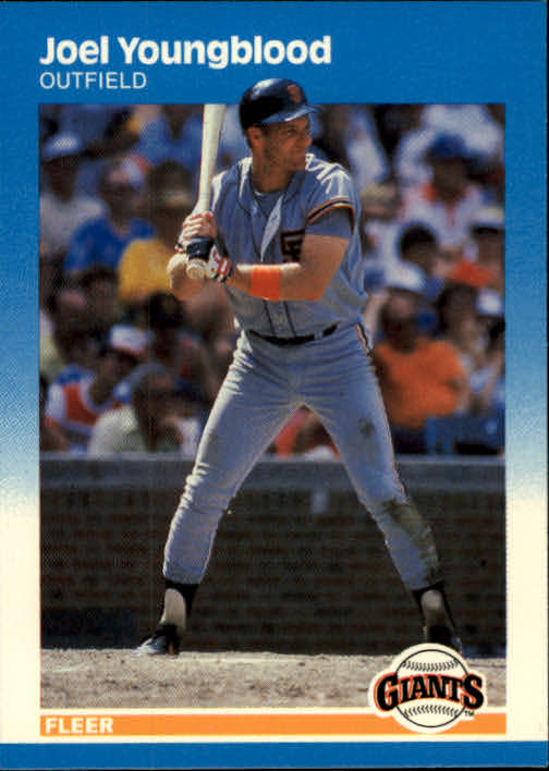 thumbnail 54  - 1987 Fleer Glossy Baseball Cards 251-500 Pick From List