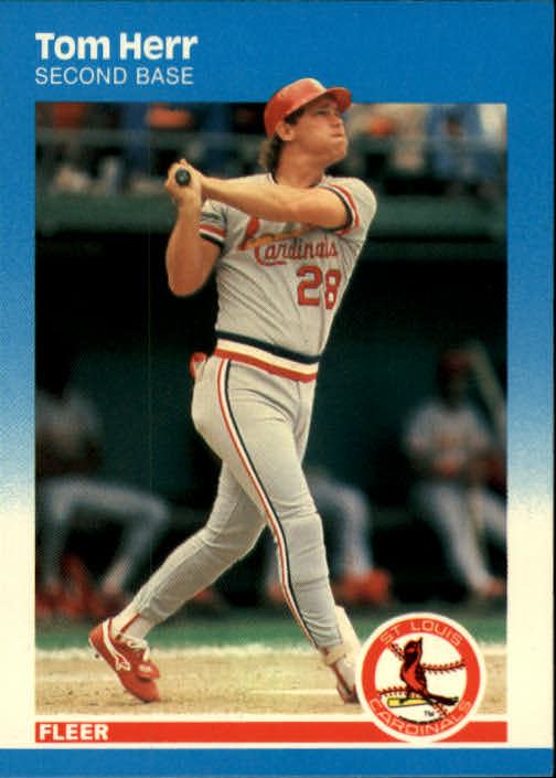 thumbnail 61  - 1987 Fleer Glossy Baseball Cards 251-500 Pick From List