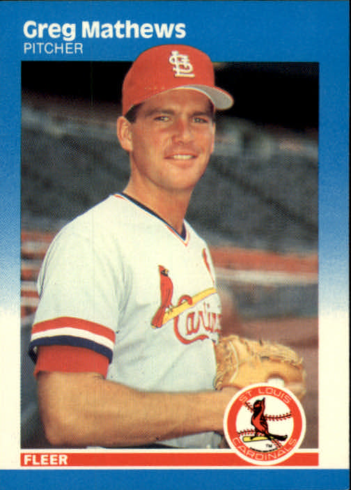 thumbnail 69  - 1987 Fleer Glossy Baseball Cards 251-500 Pick From List