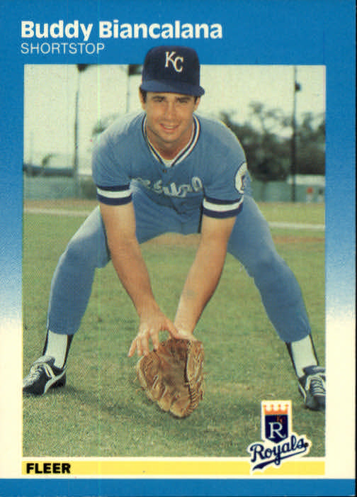 thumbnail 176  - 1987 Fleer Glossy Baseball Cards 251-500 Pick From List