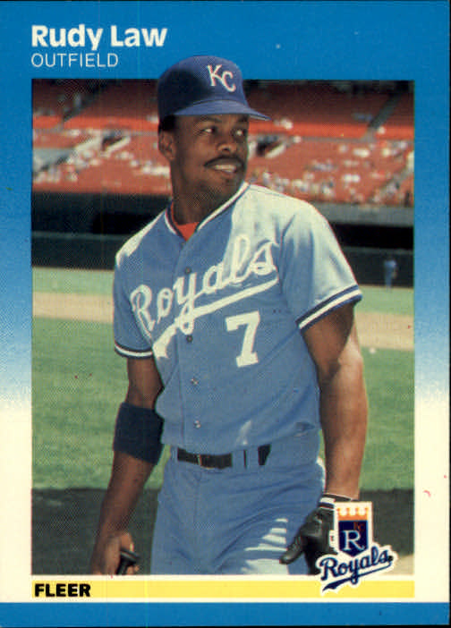 thumbnail 190  - 1987 Fleer Glossy Baseball Cards 251-500 Pick From List