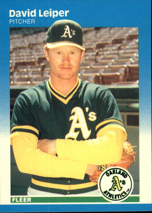 thumbnail 237  - 1987 Fleer Glossy Baseball Cards 251-500 Pick From List