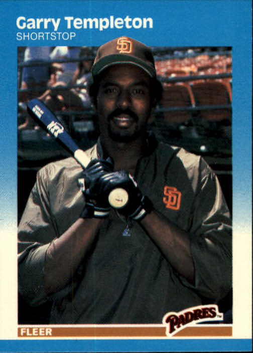 thumbnail 268  - 1987 Fleer Glossy Baseball Cards 251-500 Pick From List