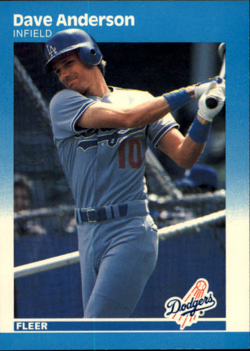 thumbnail 271  - 1987 Fleer Glossy Baseball Cards 251-500 Pick From List