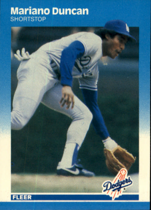 thumbnail 274  - 1987 Fleer Glossy Baseball Cards 251-500 Pick From List