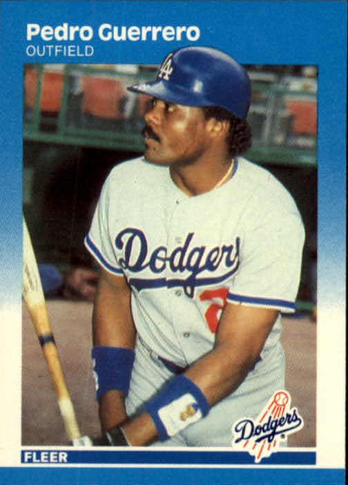 thumbnail 275  - 1987 Fleer Glossy Baseball Cards 251-500 Pick From List