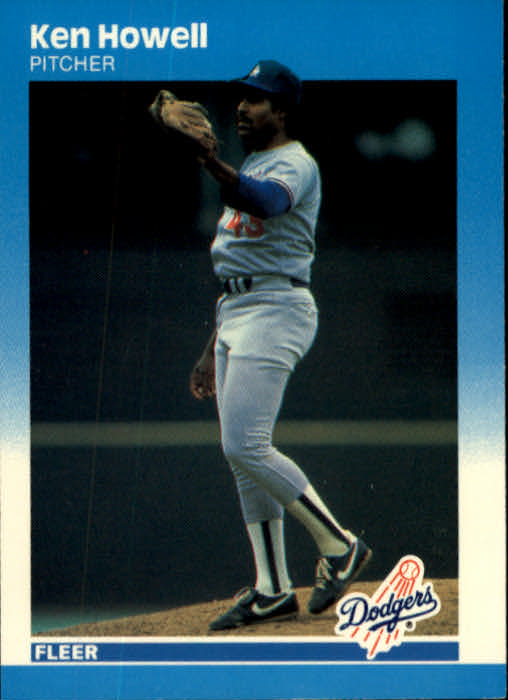 thumbnail 277  - 1987 Fleer Glossy Baseball Cards 251-500 Pick From List