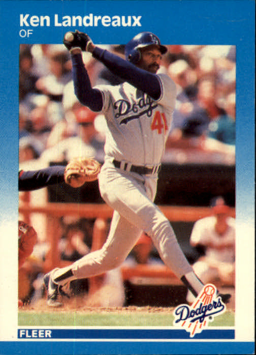 thumbnail 278  - 1987 Fleer Glossy Baseball Cards 251-500 Pick From List