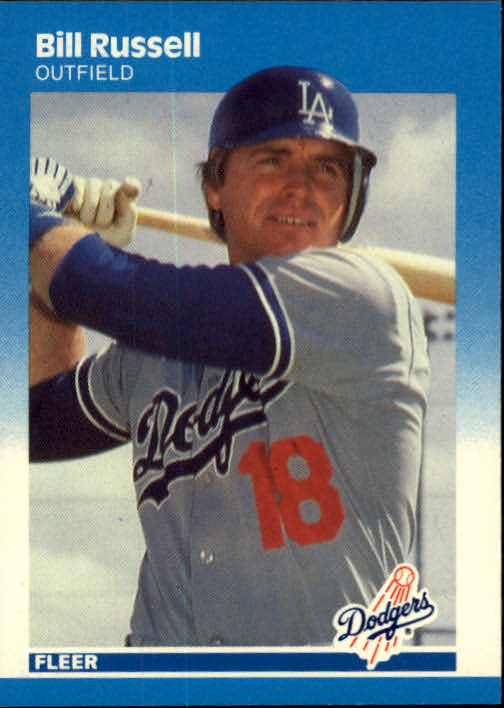 thumbnail 287  - 1987 Fleer Glossy Baseball Cards 251-500 Pick From List