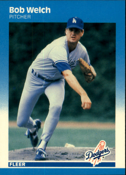 thumbnail 293  - 1987 Fleer Glossy Baseball Cards 251-500 Pick From List