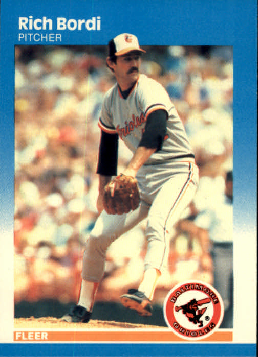 thumbnail 300  - 1987 Fleer Glossy Baseball Cards 251-500 Pick From List
