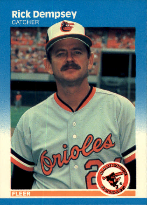 thumbnail 302  - 1987 Fleer Glossy Baseball Cards 251-500 Pick From List