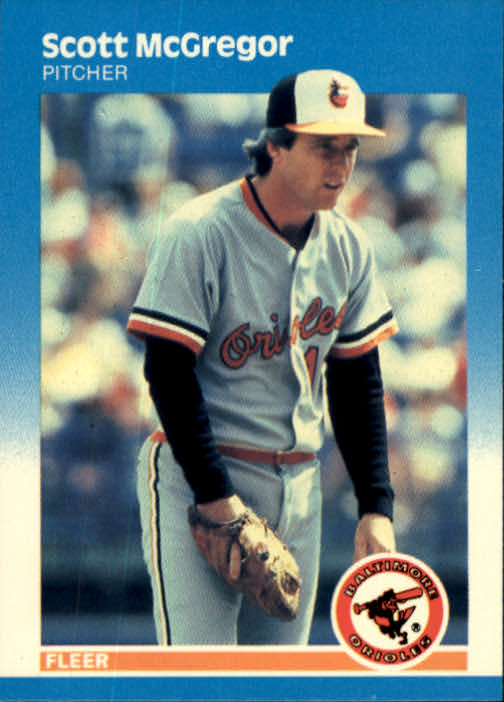 thumbnail 311  - 1987 Fleer Glossy Baseball Cards 251-500 Pick From List