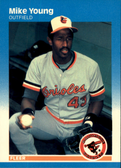 thumbnail 317  - 1987 Fleer Glossy Baseball Cards 251-500 Pick From List