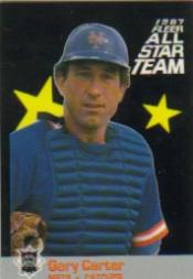 1987 Fleer All-Stars #2 Gary Carter