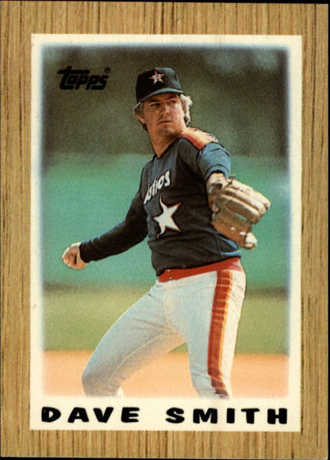 1987 Topps Mini Leaders #12 Dave Smith