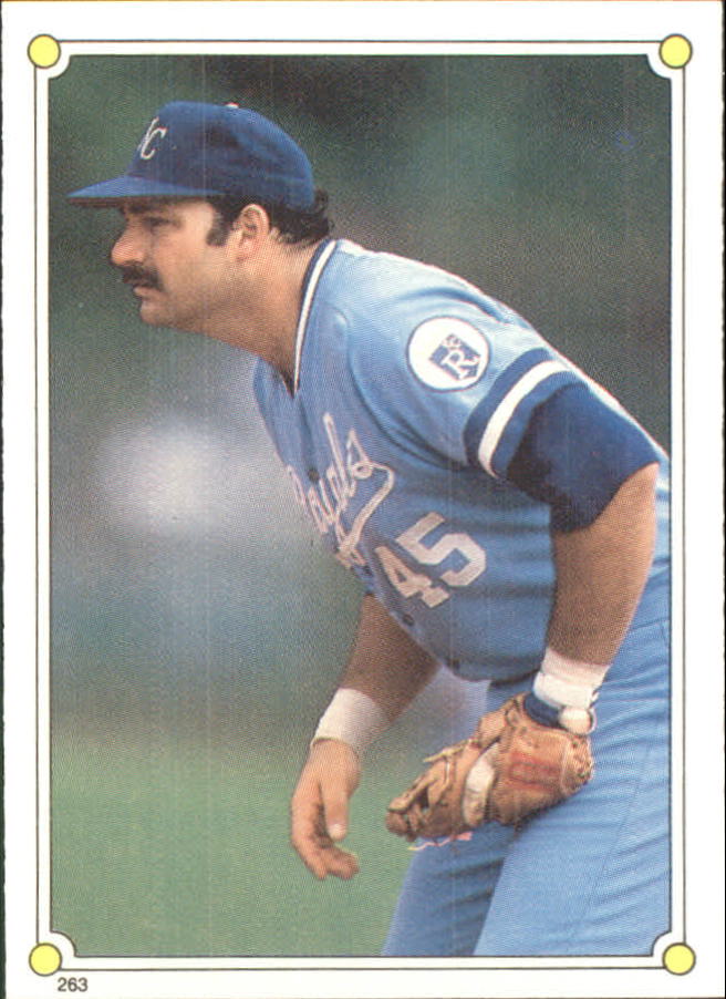 1987 Topps Stickers #263 Steve Balboni