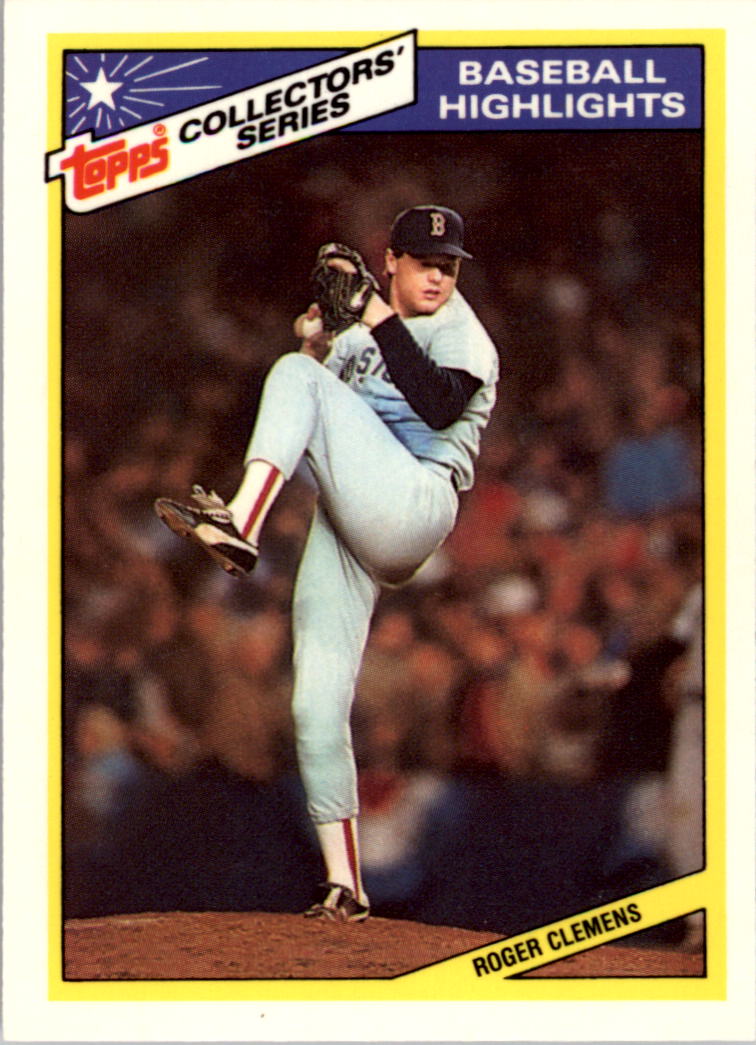 1987 Woolworth's Topps #7 Roger Clemens
