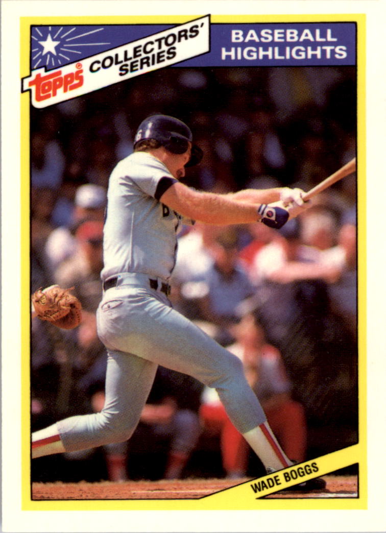 1987 Woolworth's Topps #10 Wade Boggs