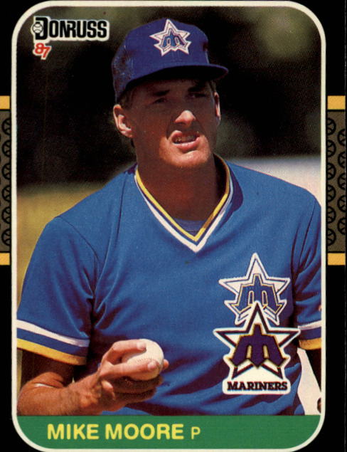 1987 Donruss #70 Mike Moore