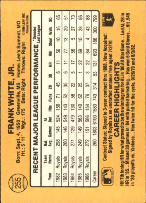A7218- 1987 Donruss Baseball Karten 248-497 + Rookies -du Pick- 15 + Kostenlose - Bild 15 von 493