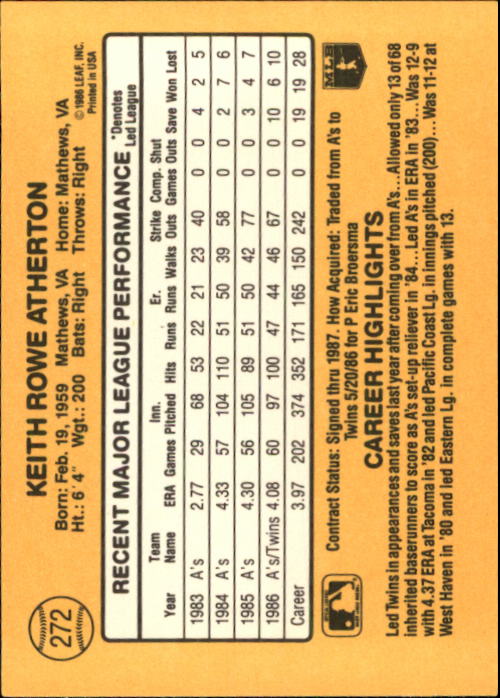 A7218- 1987 Donruss Baseball Karten 248-497 + Rookies -du Pick- 15 + Kostenlose - Bild 49 von 493
