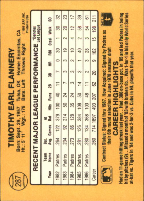 A7218- 1987 Donruss Baseball Karten 248-497 + Rookies -du Pick- 15 + Kostenlose - Bild 77 von 493