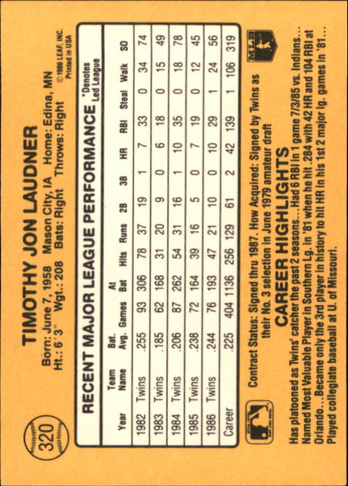 A7218- 1987 Donruss Baseball Karten 248-497 + Rookies -du Pick- 15 + Kostenlose - Bild 143 von 493