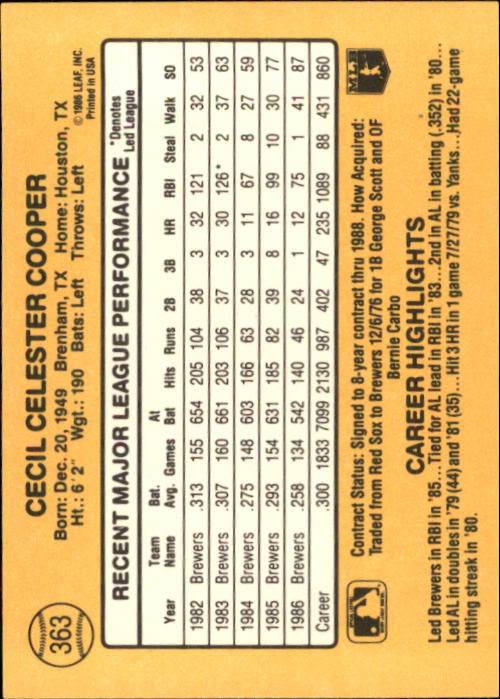 A7218- 1987 Donruss Baseball Karten 248-497 + Rookies -du Pick- 15 + Kostenlose - Bild 227 von 493