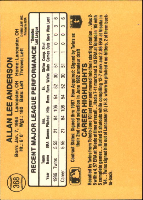 A7218- 1987 Donruss Baseball Karten 248-497 + Rookies -du Pick- 15 + Kostenlose - Bild 237 von 493