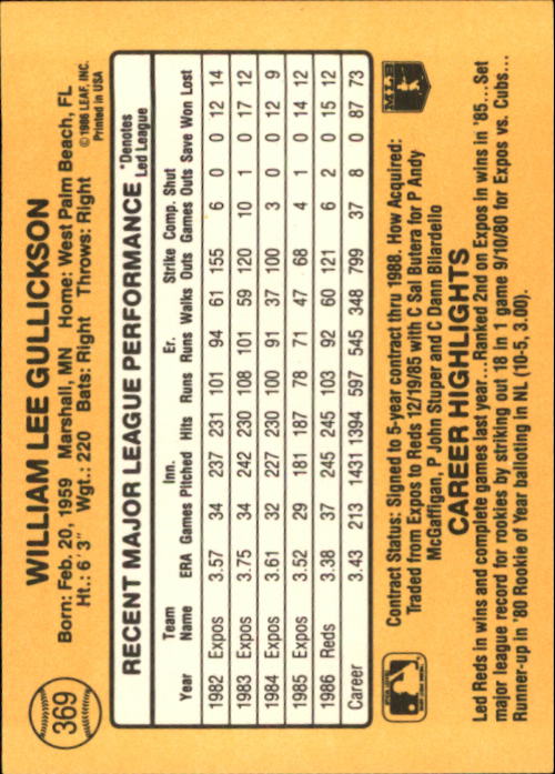 A7218- 1987 Donruss Baseball Karten 248-497 + Rookies -du Pick- 15 + Kostenlose - Bild 239 von 493