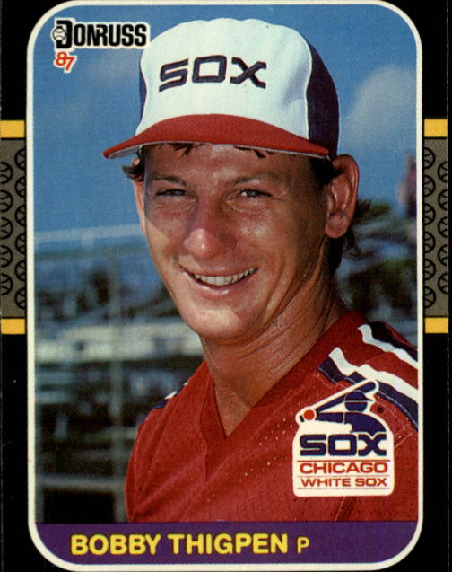 1985 Fleer #507 Harold Baines VG Chicago White Sox - Under the