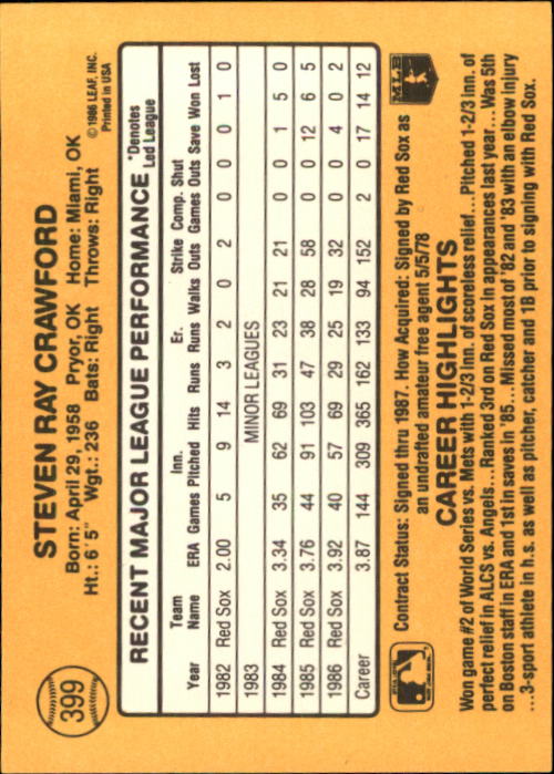 A7218- 1987 Donruss Baseball Karten 248-497 + Rookies -du Pick- 15 + Kostenlose - Bild 299 von 493