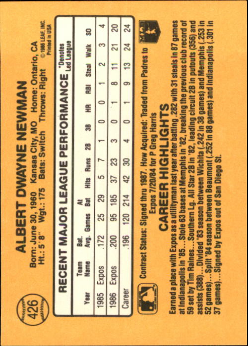 A7218- 1987 Donruss Baseball Karten 248-497 + Rookies -du Pick- 15 + Kostenlose - Bild 353 von 493