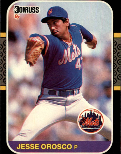  1987 Donruss #316 Wally Backman New York Mets Baseball