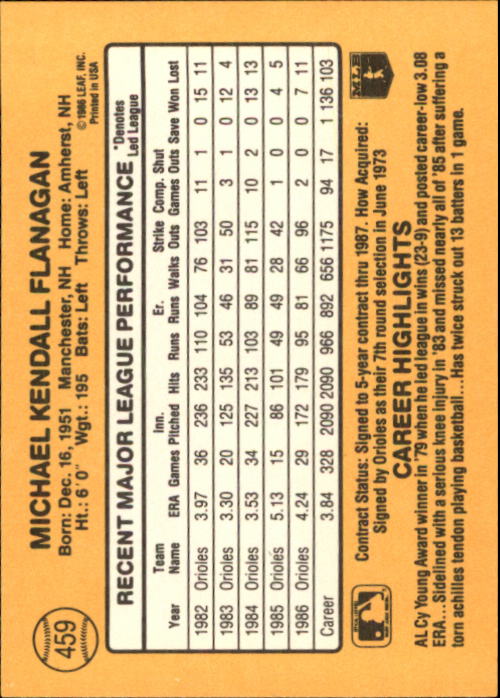 A7218- 1987 Donruss Baseball Karten 248-497 + Rookies -du Pick- 15 + Kostenlose - Bild 417 von 493
