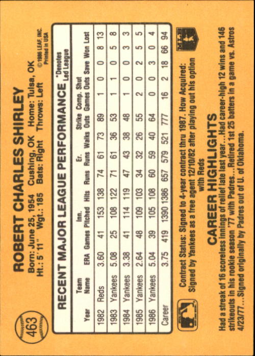 A7218- 1987 Donruss Baseball Karten 248-497 + Rookies -du Pick- 15 + Kostenlose - Bild 425 von 493
